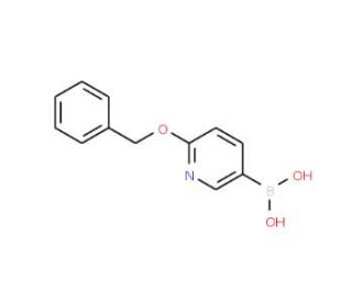 6-(Benzyloxy)pyridine-3-boronic acid (CAS 929250-35-1) - chemical structure image