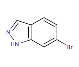 6-Bromo-1H-indazole (CAS 79762-54-2) - chemical structure image