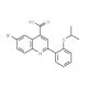 6-Bromo-2-(2-isopropoxyphenyl)quinoline-4-carboxylic acid - chemical structure image