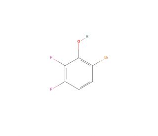 6-Bromo-2,3-difluorophenol (CAS 186590-23-8) - chemical structure image