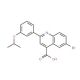 6-Bromo-2-(3-isopropoxyphenyl)quinoline-4-carboxylic acid (CAS 445289-20-3) - chemical structure image