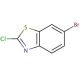 6-Bromo-2-chlorobenzothiazole (CAS 80945-86-4) - chemical structure image