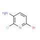 6-Bromo-2-chloropyridin-3-amine (CAS 169833-70-9) - chemical structure image