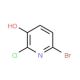 6-Bromo-2-chloropyridin-3-ol (CAS 52764-12-2) - chemical structure image