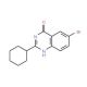 6-Bromo-2-cyclohexylquinazolin-4(3H)-one (CAS 1000339-29-6) - chemical structure image