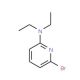 6-Bromo-2-diethylaminopyridine (CAS 856850-57-2) - chemical structure image