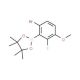 6-Bromo-2-fluoro-3-methoxyphenylboronic acid pinacol ester - chemical structure image