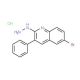 6-Bromo-2-hydrazino-3-phenylquinoline hydrochloride (CAS 1171322-09-0) - chemical structure image