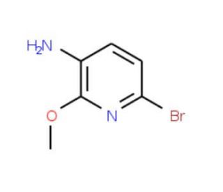 6-Bromo-2-methoxypyridin-3-ylamine (CAS 89466-18-2) - chemical structure image