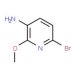 6-Bromo-2-methoxypyridin-3-ylamine (CAS 89466-18-2) - chemical structure image