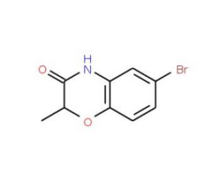 6-Bromo-2-methyl-2H-1,4-benzoxazin-3(4H)-one (CAS 221311-16-6) - chemical structure image