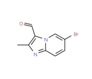 6-Bromo-2-methyl-imidazo[1,2-a]pyridine-3-carbaldehyde (CAS 728864-58-2) - chemical structure image