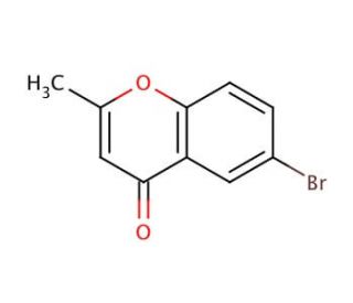 6-Bromo-2-methylchromone (CAS 30779-63-6) - chemical structure image
