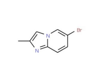 6-Bromo-2-methylimidazo[1,2-a]pyridine (CAS 4044-99-9) - chemical structure image