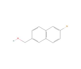 6-Bromo-2-naphthalenemethanol (CAS 100751-63-1) - chemical structure image