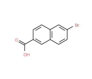 6-Bromo-2-naphthoic acid (CAS 5773-80-8) - chemical structure image