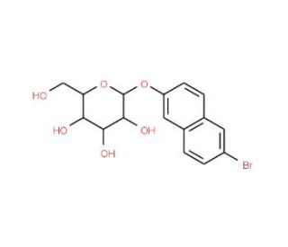 6-Bromo-2-naphthyl alpha-D-mannopyranoside (CAS 28541-84-6) - chemical structure image