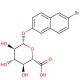 6-Bromo-2-naphthyl β-D-glucuronide (CAS 22720-35-0) - chemical structure image