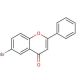 6-Bromo-2-phenyl-(4H)-4-benzopyranone (CAS 1218-80-0) - chemical structure image