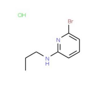 6-Bromo-2-propylaminopyridine, HCl (CAS 1150271-22-9) - chemical structure image