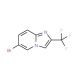 6-Bromo-2-(trifluoromethyl)imidazo[1,2-a]pyridine (CAS 150780-40-8) - chemical structure image