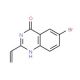 6-Bromo-2-vinyl-4-quinazolinol (CAS 883500-96-7) - chemical structure image
