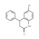 6-Bromo-3,4-dihydro-4-phenyl-carbostyril (CAS 94025-76-0) - chemical structure image