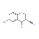 6-Bromo-3-cyanochromone (CAS 52817-13-7) - chemical structure image