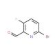 6-Bromo-3-fluoro-2-formylpyridine (CAS 885267-36-7) - chemical structure image