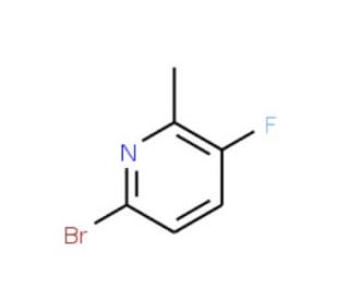 6-Bromo-3-fluoropicoline (CAS 374633-38-2) - chemical structure image