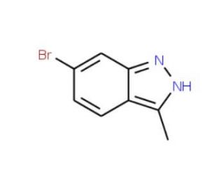 6-Bromo-3-methyl-1H-indazole (CAS 7746-27-2) - chemical structure image