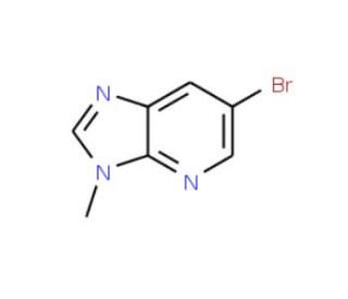 6-Bromo-3-methyl-3H-imidazo[4,5-b]pyridine (CAS 37805-78-0) - chemical structure image
