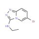 6-Bromo-3-(N-ethylamino)-[1,2,4]triazolo[4,3-a]pyridine (CAS 951884-90-5) - chemical structure image