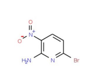 6-Bromo-3-nitro-2-pyridinamine (CAS 84487-04-7) - chemical structure image