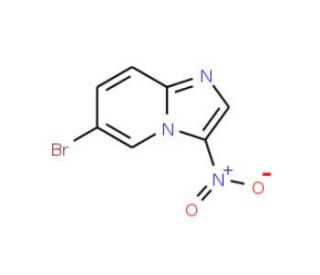 6-Bromo-3-nitroimidazo[1,2-a]pyridine (CAS 64064-71-7) - chemical structure image