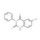 6-Bromo-3-phenyl-2,4(1H,3H)-quinazolinedione (CAS 23965-11-9) - chemical structure image