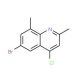6-Bromo-4-chloro-2,8-dimethylquinoline (CAS 1153002-90-4) - chemical structure image