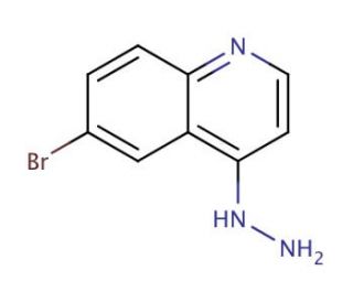 6-Bromo-4-hydrazinoquinoline - chemical structure image