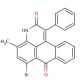 6-Bromo-4-methyl-1-phenylanthrapyridone (CAS 67499-52-9) - chemical structure image
