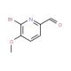 6-Bromo-5-methoxy-2-pyridinecarbaldehyde - chemical structure image