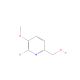 (6-Bromo-5-methoxy-2-pyridinyl)methanol (CAS 905562-91-6) - chemical structure image