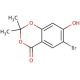6-Bromo-7-hydroxy-2,2-dimethyl-benzo[1,3]dioxin-4-one (CAS 531501-41-4) - chemical structure image