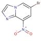 6-Bromo-8-nitroimidazo[1,2-a]pyridine - chemical structure image