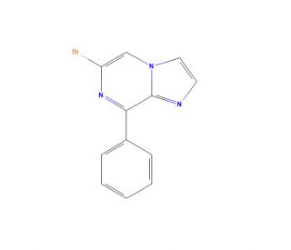 6-Bromo-8-phenylimidazo[1,2-a]pyrazine (CAS 1159815-57-2) - chemical structure image