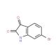 6-Bromo Isatin (CAS 6326-79-0) - chemical structure image