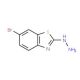 (6-Bromobenzothiazol-2-yl)hydrazine (CAS 37390-63-9) - chemical structure image