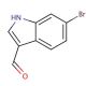 6-Bromoindole-3-carboxaldehyde (CAS 17826-04-9) - chemical structure image