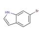 6-Bromoindole (CAS 52415-29-9) - chemical structure image
