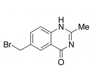6-(Bromomethyl)-2-methyl-4(3H)-quinazolinone (CAS 112888-43-4) - chemical structure image