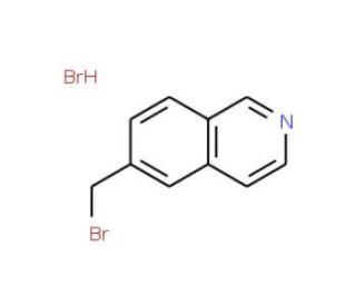 6-(bromomethyl)isoquinoline hydrobromide (CAS 188861-57-6) - chemical structure image
